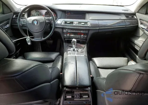 2010 BMW 750 Li из США, поврежденный, VIN WBAKB8C50ACY63936